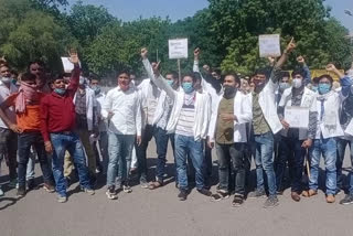 Protest of Nursing Students, Protests in Bikaner