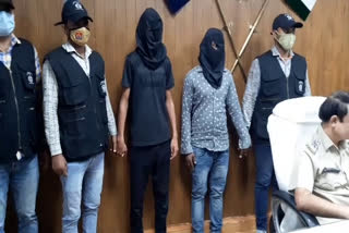 Two accused of robbing a car arrested in gurugram