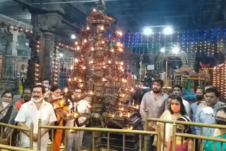 spb motcha deepam in annamalaiyar Temple