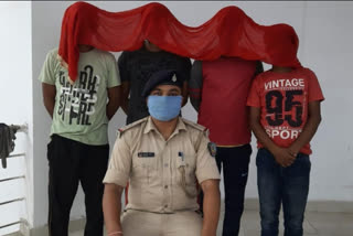 4 cyber criminals arrested in dhanbad