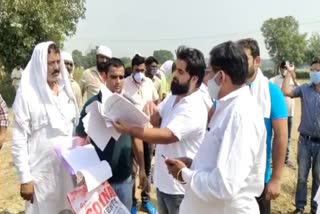 City council team reached to capture illegal land in Bahadurgarh