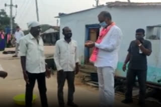 minister harish rao about corn farmers