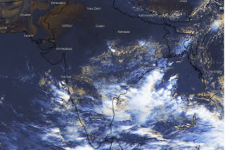 Low pressure in the Bay of Bengal