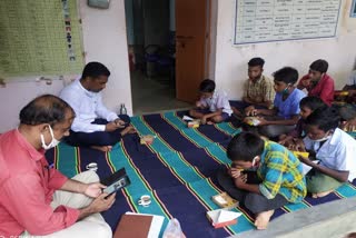 Gajapati district magistrate played cricket with the children