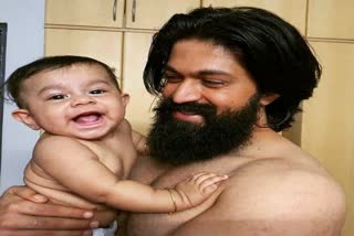 Rocky boy Yash taught his son Johnny Johnny Yes Pappa: Video viral