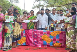 rails given to tribals by rompa chodavaram mla
