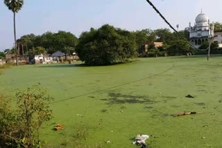 drain water in saraiyan graveyard at varansi