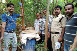 cheap liquor caught by seb officers