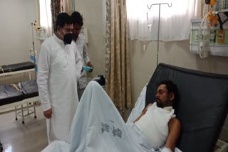 Sarpanch candidate son attacked in Chaksu, Chaksu MLA Ved Prakash Solanki