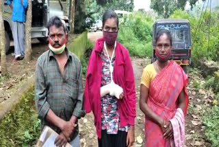 ഇടുക്കി  idukki  estate worker and family have  ശാന്തമ്പാറ പൊലീസ്  എസ്റ്റേറ്റ് തൊഴിലാളിയേയും കുടുംബത്തെയും  മദ്യപ സംഘം വീട്ടിൽ കയറി മർദിച്ചതായി പരാതി  beaten by a drunken mob inside the house