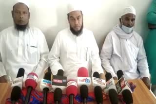 Press meet of Aminul Islam against Congress morigaon assam etv bharat news