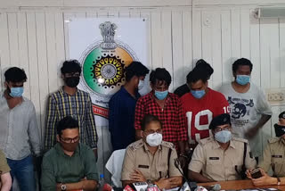 9 accused arrested in Drugs Paddler Case in chhattisgarh