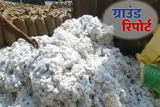 farmer did not get msp of cotton in ballabhgarh grain market