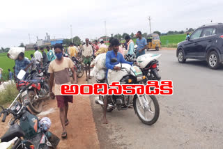 lorry accident at mukundhapuram in nalgonda district