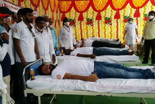 blood donation camp in adilabad