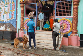 Theft in the hayagriva temple yadadri bhuvanagiri district