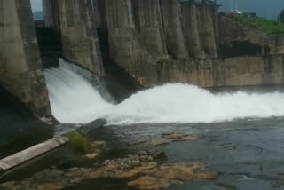 water release from pedderu, raiwada reservoirs