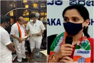 Sira and Rajarajeshwari nagar Congress candidates received B form