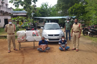 RS 18 lakhs worth cannabis seized by bhadrachalam police