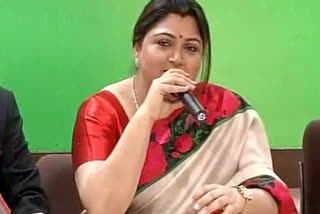 Khushboo Sundar resigns from Congres