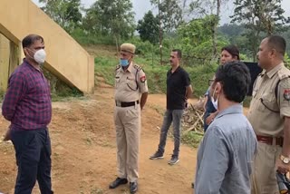 DC of Kamrup rulal district visited the interstate boarder conflict area of Lampi