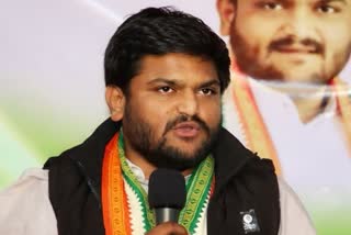 Congress leader Hardik Patel