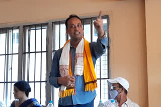 BJP Assam state spokesperson Hemanga Thakuriya will participate from Palasbari Constituency in Election