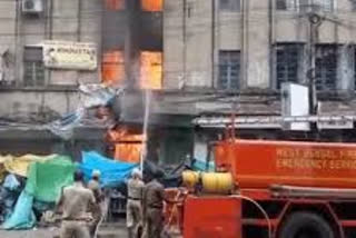 Fire breaks out at godown in Kolkata's Chitpore