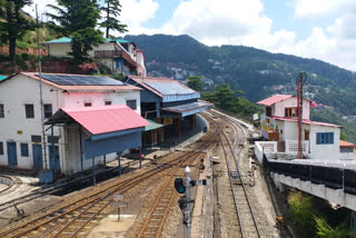 Rail service can begin on Kalka Shimla track from October 15
