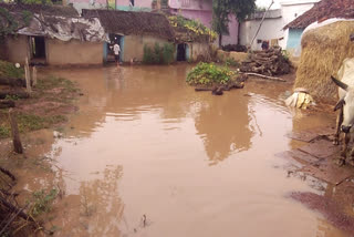 water filled up in houses