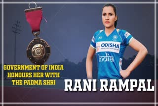 TEAM INDIA WOMEN'S HOCKEY TEAM CAPTAIN RANI RAMPAL