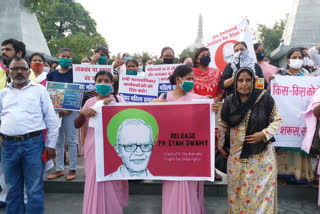 Protest Against Government To Release Father Sten Swami