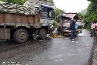 one injured in pachipenta andhra orissa ghat road accident at vizianagaram