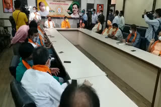 rajasthan bjp meeting, municipal elections in jaipur