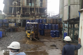 thane yuva sena action on illegal chemical sludge Decomposition plant near taloja industrial area