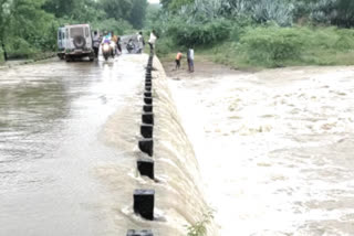 Heavy rain in Jat taluka