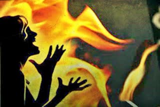 vijayawada young women burnt alive