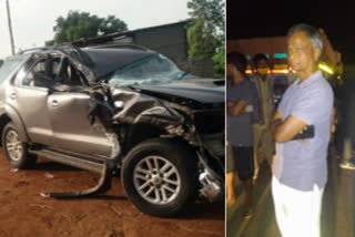 accident to guduru mla