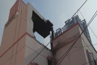 Kolkata building explosion