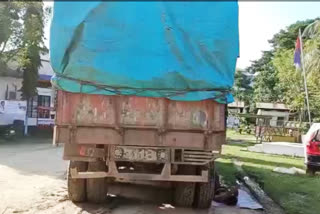 Hojai coal loaded truck seized