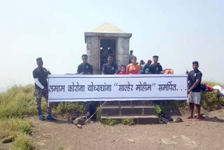 salutes Corona warriors from Salher fort