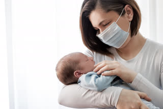 Newborn risk during pandemic,  COVID risk to newborn,  Newborn risk from COVID mom