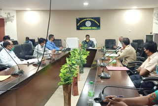 review meeting in chaibasa