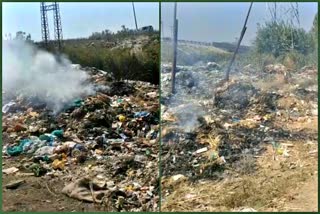 unavailability of dumping site