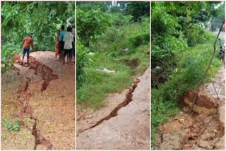 Bandar canal bund cracks