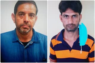 Mandir Marg police arrested two proclaimed offenders car thieves