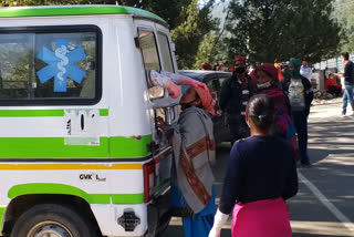 Health department starts Covid test at PWD rest house kinnaur