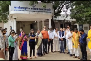 All Brahmin society submitted memorandum to regarding making objectionable comments on women