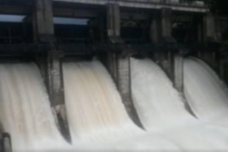 water releases at raiwada, pedderu reservoirs