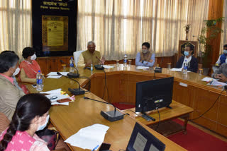 DC Shimla Amit Kashyap held a meeting with SDM regarding Navratri